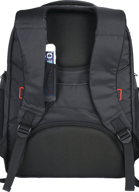 elleven™ Rutter TSA 17" Computer Backpack - Black | elleven