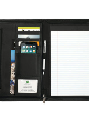 FSC® Mix Executive DuraHyde Zippered Padfolio