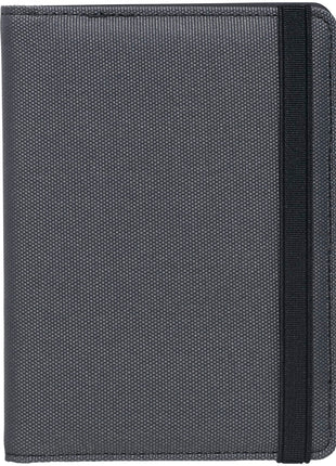Deluxe Recycled Passport Wallet - Charcoal | PromoEO
