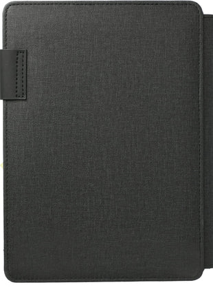 FSC® Mix Titus 5000 mAh Wireless Charging Journal - Graphite | PromoEO