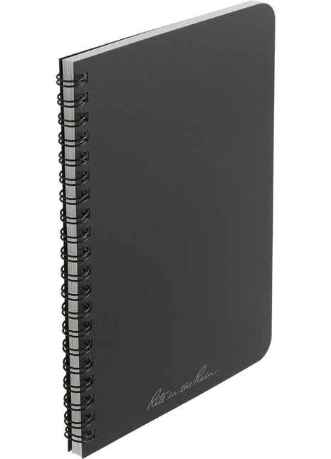 4.6â x 7â Rite in the Rain Side Spiral Notebook - Black | Rite in the Rain