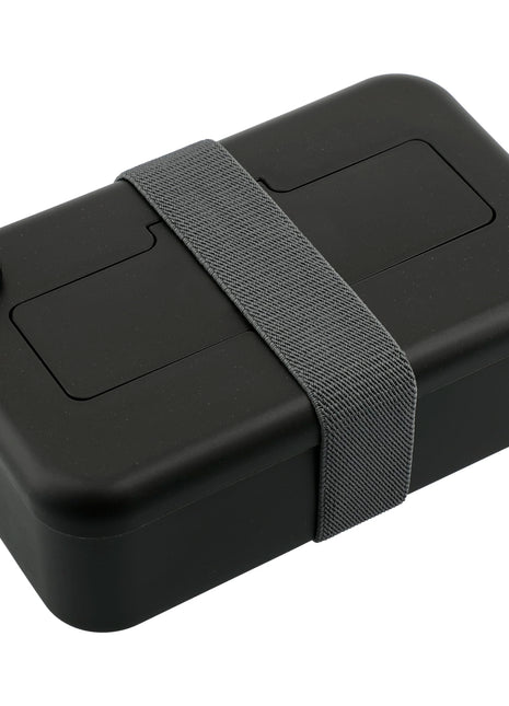 Bamboo Fiber Lunch Box with Utensils - Black | PromoEO