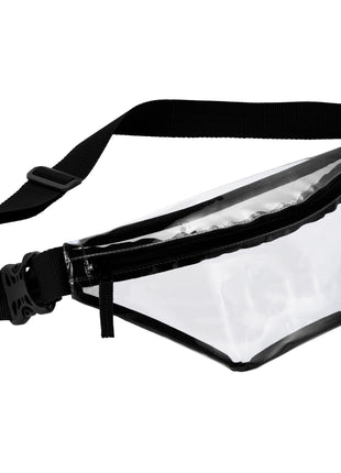 Clear Fanny Pack - Black | PromoEO