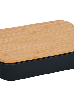 Bamboo Fiber Lunch Box with Cutting Board Lid