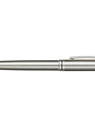 Recycled Stainless Steel Rollerball Pen - Silver | PromoEO