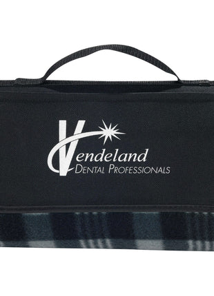 Padded Water-Resistant Fleece Picnic Blanket