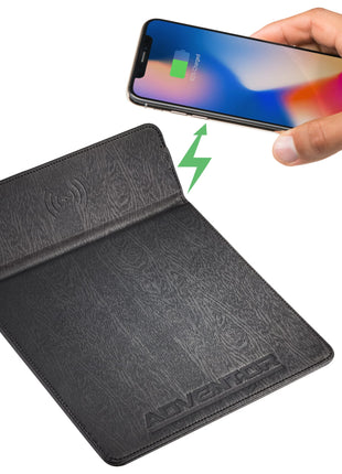 Wireless Charging Mouse Pad - Black | PromoEO