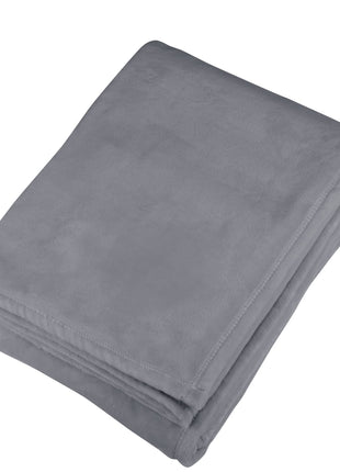 Oversized Ultra Plush Throw Blanket - Gray | PromoEO