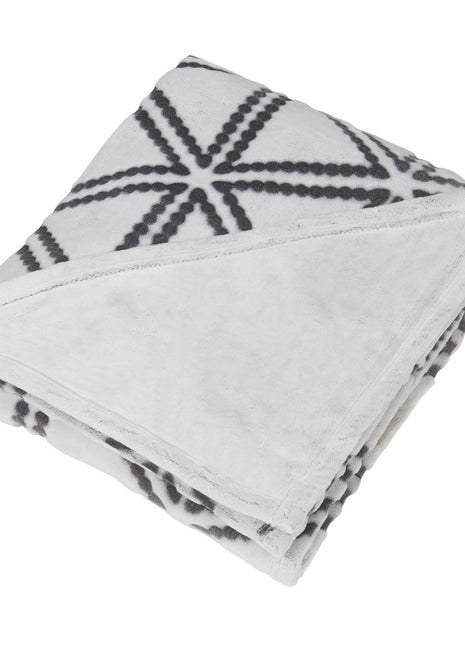 Sculpture Print Ultra Plush Blanket - Gray | PromoEO