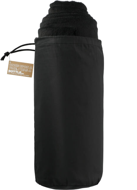 100% Recycled PET Fleece Blanket with RPET Pouch
