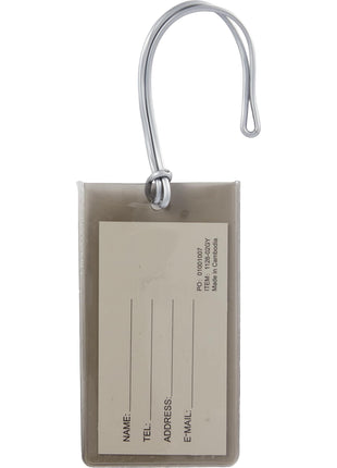 Wander & Roam Jelly Luggage Tag - Gray | Wander & Roam