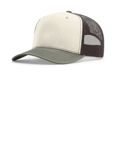 Richardson Five-Panel Champ Trucker 112FPC - Birch/ Brown/ Loden | Richardson