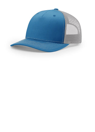 Richardson Five-Panel Trucker 112FP - Cobalt Blue/ Grey | Richardson