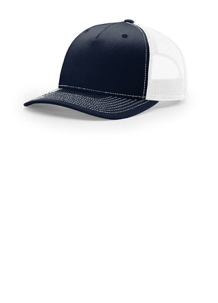 Richardson Five-Panel Trucker 112FP - Navy/ White | Richardson