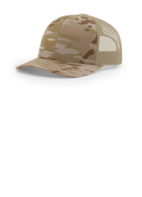 Richardson Printed Tactical Trucker 112PT - Multicam Arid/ Tan | Richardson