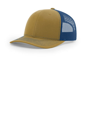 Richardson Trucker Cap 112 - Biscuit/ True Blue | Richardson