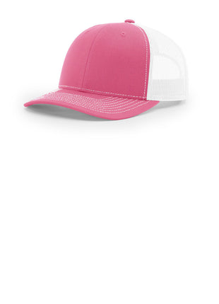 Richardson Trucker Cap 112 - Hot Pink/ White | Richardson
