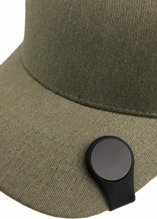 Silicone Hat Clip w/ Ball Marker - Black | PromoEO