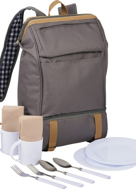 Café Picnic Backpack for Two