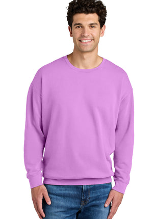 Comfort Colors® Lightweight Crewneck Sweatshirt 1466 - Neon Violet | Comfort Colors