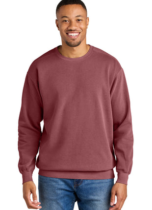 COMFORT COLORS ® Ring Spun Crewneck Sweatshirt. 1566 - Crimson | Comfort Colors