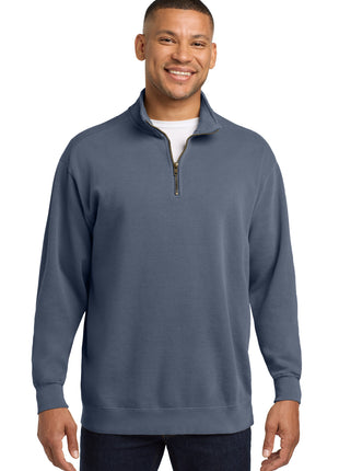 COMFORT COLORS ® Ring Spun 1/4-Zip Sweatshirt. 1580 - Blue Jean | Comfort Colors