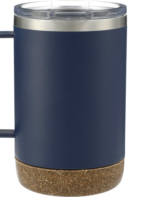 Valhalla Copper Vacuum Insulated Camp Mug 14oz - Navy | PromoEO
