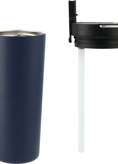 Thor Copper Insulated Tumbler 24oz Flip Straw Lid