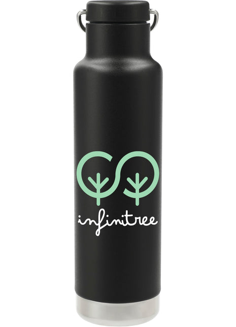 Klean Kanteen Eco Insulated Classic 20oz- Loop cap - Black | Klean Kanteen