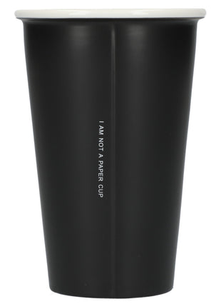 I'm not a paper cup 10oz ceramic tumbler