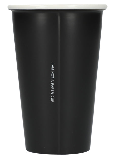 I'm not a paper cup 10oz ceramic tumbler