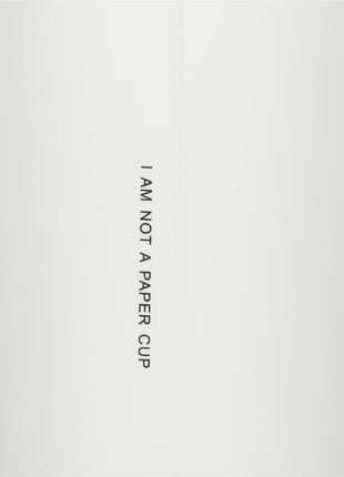 I'm not a paper cup 10oz ceramic tumbler