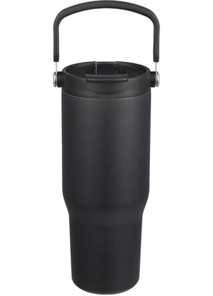 Carnival Recycled Sip Or Swig Tumbler 30oz - Black | PromoEO