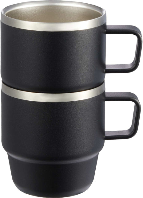Doppio Stackable Recycled Mug Set 6oz