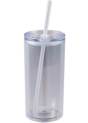 Marly Recycled Acrylic Tumbler 16oz - Clear | PromoEO