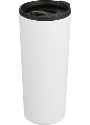 Leeston Copper Vacuum Insulated Tumbler 24oz - White | PromoEO