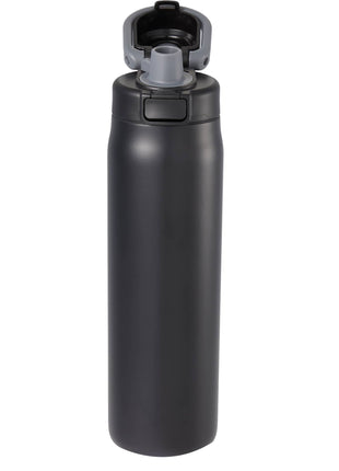 London Recycled Vacuum Insulated Bottle 24oz - Black | PromoEO