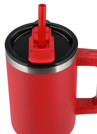 Pinnacle Recycled Travel Tumbler with Straw 40oz