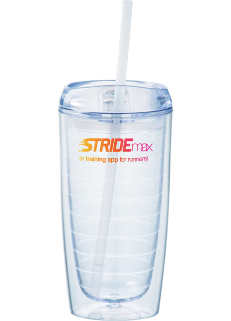 Vortex Tumbler 16oz - Clear | PromoEO