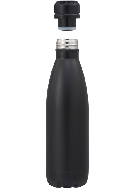 Copper Vacuum Insulated Bottle 17oz - Black | PromoEO