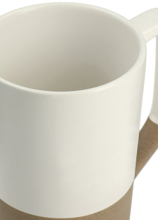 Tahoe Tea & Coffee Ceramic Mug with Wood Lid 16oz