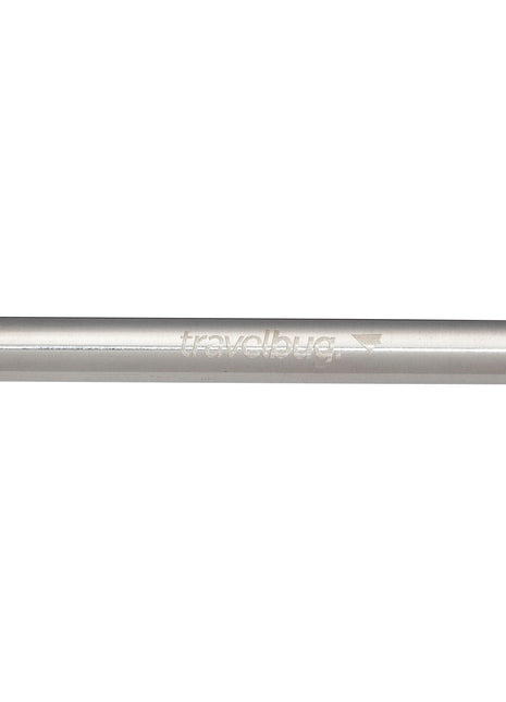 Reusable Stainless steel Straw Set with Brush - Silver | PromoEO
