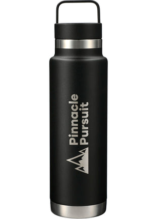 Colton Copper Vacuum Insulated Bottle 20oz - Black | PromoEO