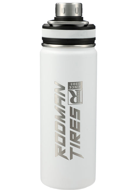 Vasco Copper Vacuum Insulated Bottle 20oz - White | PromoEO