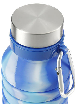 Zigoo Silicone Collapsible Bottle 18oz - Tie Dye - ICE | PromoEO