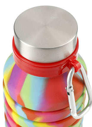 Zigoo Silicone Collapsible Bottle 18oz - Tie Dye