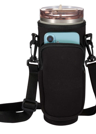 Bottle Buddy Sling - Black | PromoEO