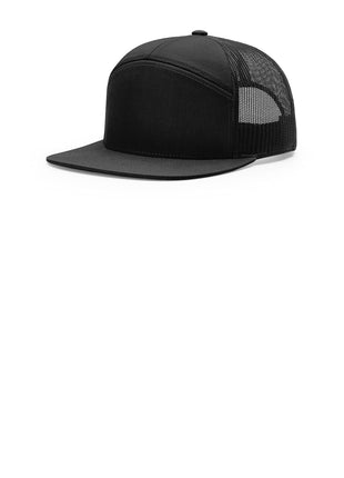 Richardson 7-Panel Trucker 168 - Black | Richardson