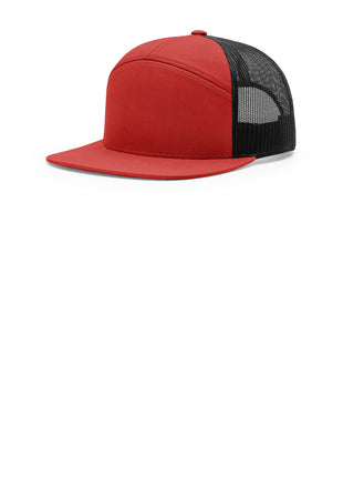 Richardson 7-Panel Trucker 168 - Red/ Black | Richardson