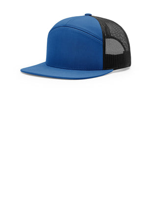 Richardson 7-Panel Trucker 168 - Royal/ Black | Richardson